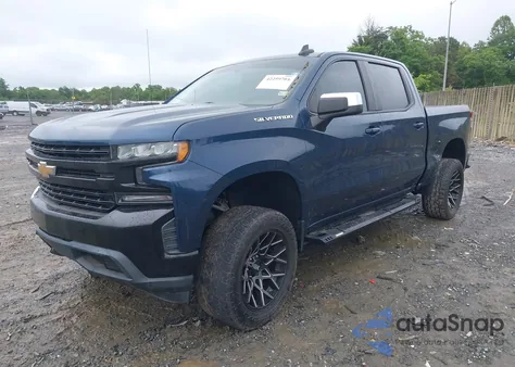 2019 Chevrolet Silverado 1500 Lt из США, поврежденный, VIN 1GCUYDED4KZ327271